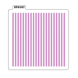 Csíkok 3 mm stencil