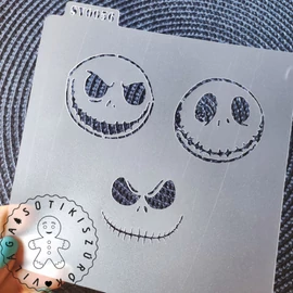 Jack Skellington arcok stencil 