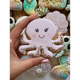 Polip 02 körvonal sütikiszúró - Mézi Műhely 