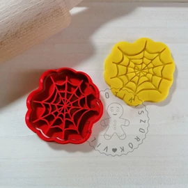 Pókháló - Halloween sütikiszúró