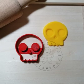 Koponya - Halloween sütikiszúró