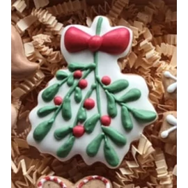 Fagyöngy ág masnival körvonal sütikiszúró (Díszítés: Mesi Mézi Design)
