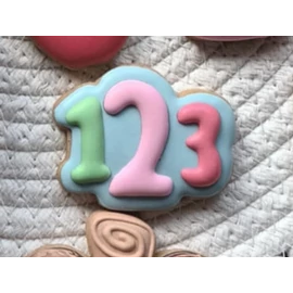 123 körvonal sütikiszúró (Díszítés: Mesi Mézi Design)