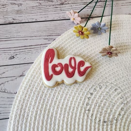 Love felirat 02 körvonal sütikiszúró