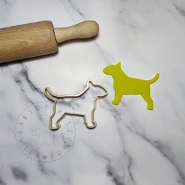 Bullterrier körvonal sütikiszúró