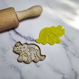Triceratops csontváz sütikiszúró