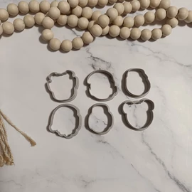Adventi naptár minik körvonal sütikiszúró szett 