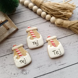 Tejesüveg körvonal sütikiszúró