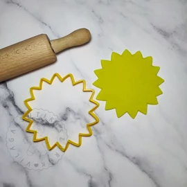 Napraforgó körvonal sütikiszúró