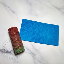 Kötött mintás henger