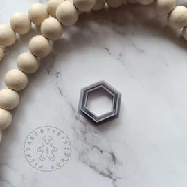 Hexagon alakú süthető gyurma kiszúró