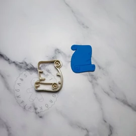 Papírtekercs süthető gyurma kiszúró