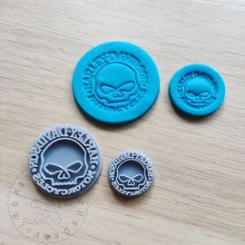 Harley logo kör süthető gyurma pecsét 2 db