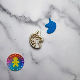 Unikornis 02 süthető gyurma kiszúró