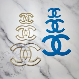 Chanel logo süthető gyurma kiszúró