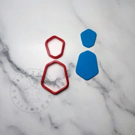 Geometriai formák 05 süthető gyurma kiszúró szett