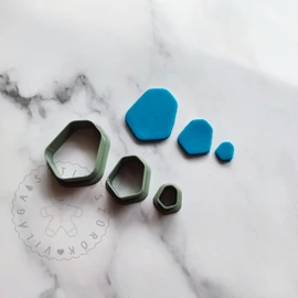 Geometriai forma 05 süthető gyurma kiszúró szett