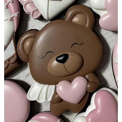 Szárnyas maci körvonal sütikiszúró - Crea Company