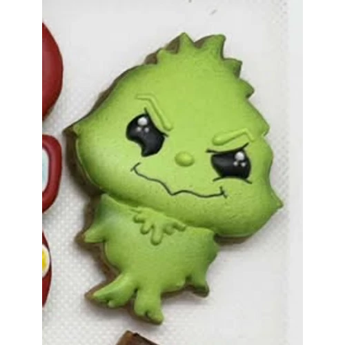 Grinch körvonal sütikiszúró 
