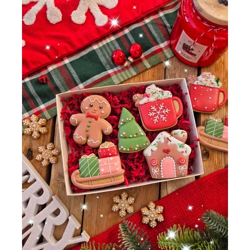 Karácsonyi sütikiszúró szett (5db) - Bedő Babett 2025 workshop