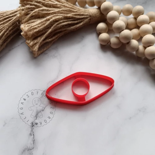 Könyv tartó 02 süthető gyurma kiszúró 