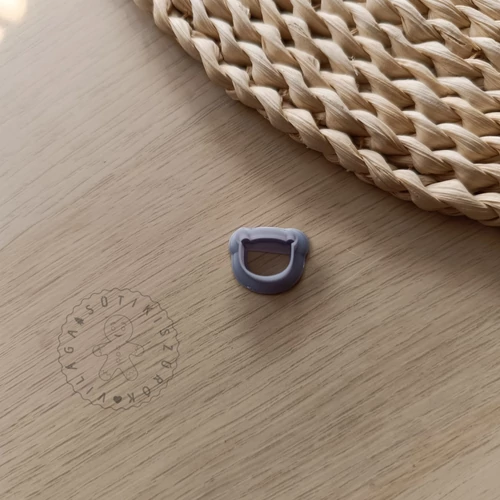 Maci fej süthető gyurma kiszúró