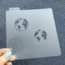 Kép 1/2 - Mini Földgömb stencil