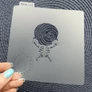 Kép 1/3 - Csontváz 02 stencil 