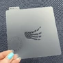 Kép 1/2 - Csontváz kéz pohárra stencil 