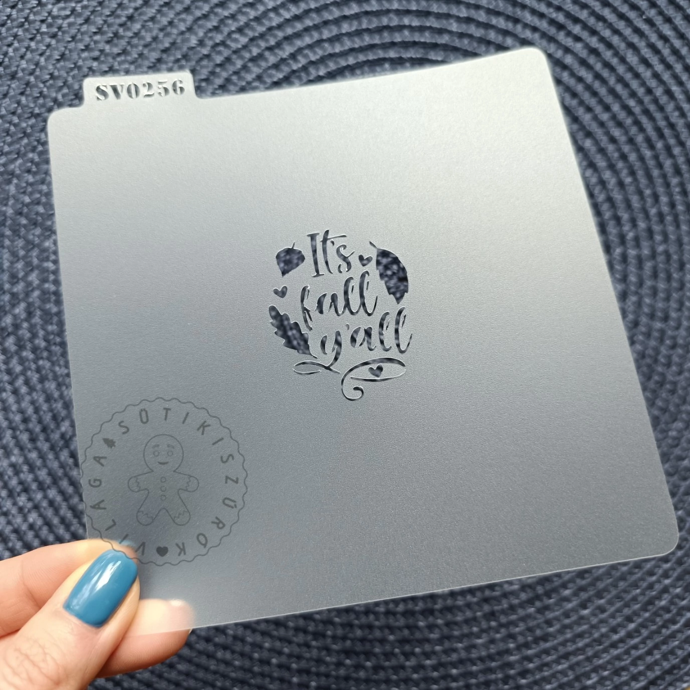 It's fall y'all stencil