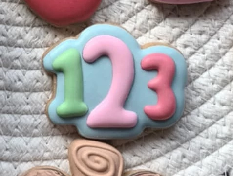 123 körvonal sütikiszúró
