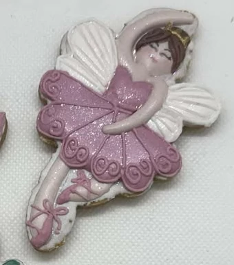 Balerina 01 körvonal sütikiszúró - Nonó Mézi Shopja